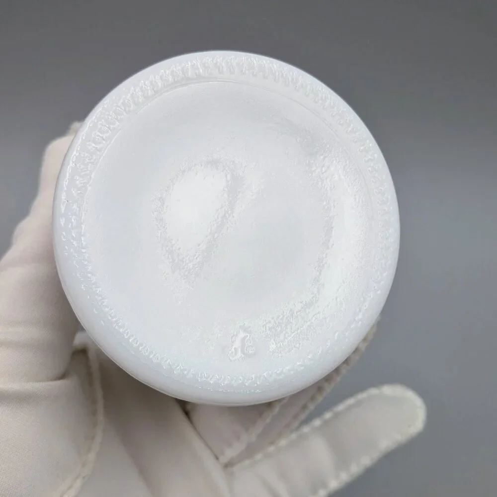 Set of 3 Vintage White Milk Glass Bud Vases - 9" Shabby Chic Floral Decor - Picture 7 of 10